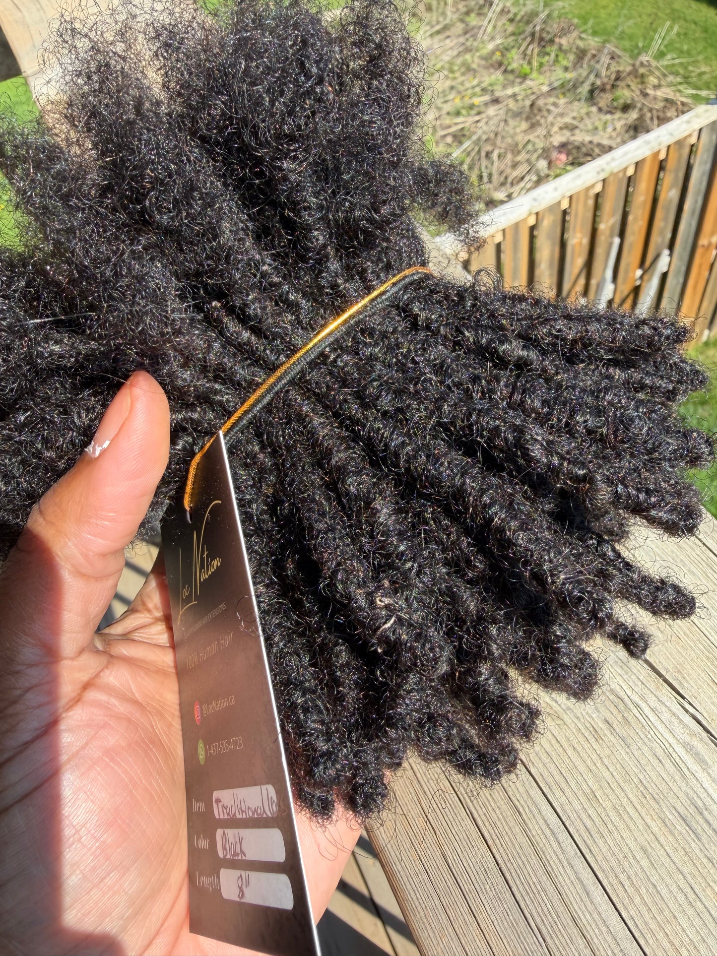 Traditional Locs (100 Strands)